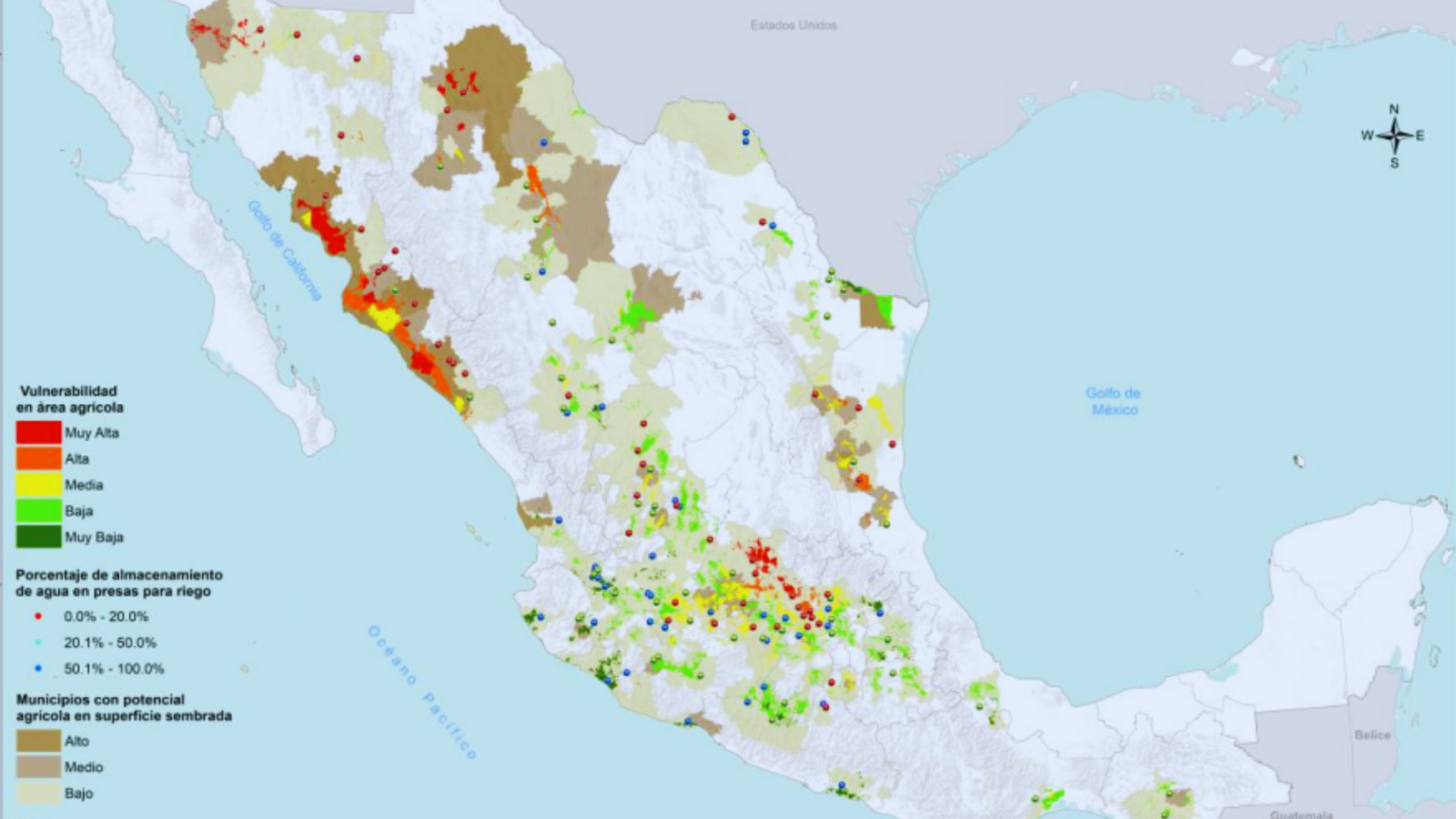 SIAP: Más de 1.4 millones de hectáreas agrícolas en riesgo por falta de ...